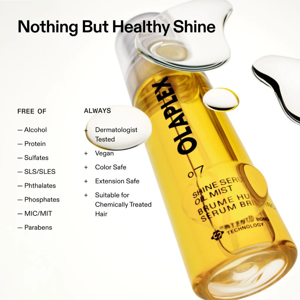 Olaplex No.7 Shine Serum Oil Mist Ingredients Breakdown - Zennkai