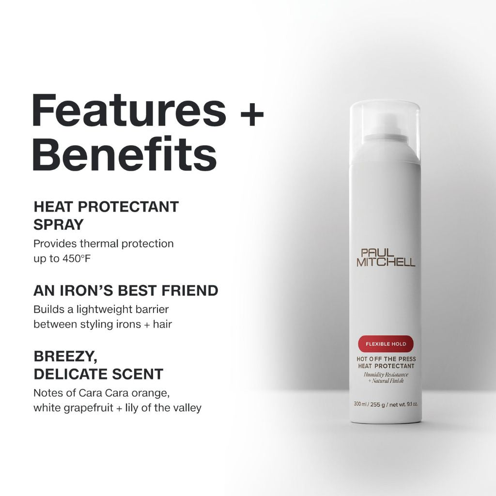 Paul Mitchell Hot Off The Press Heat Protectant - Zennkai
