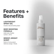 Paul Mitchell Soft Hold Sculpting Spray Gel Feature and Benefits - Zennkai