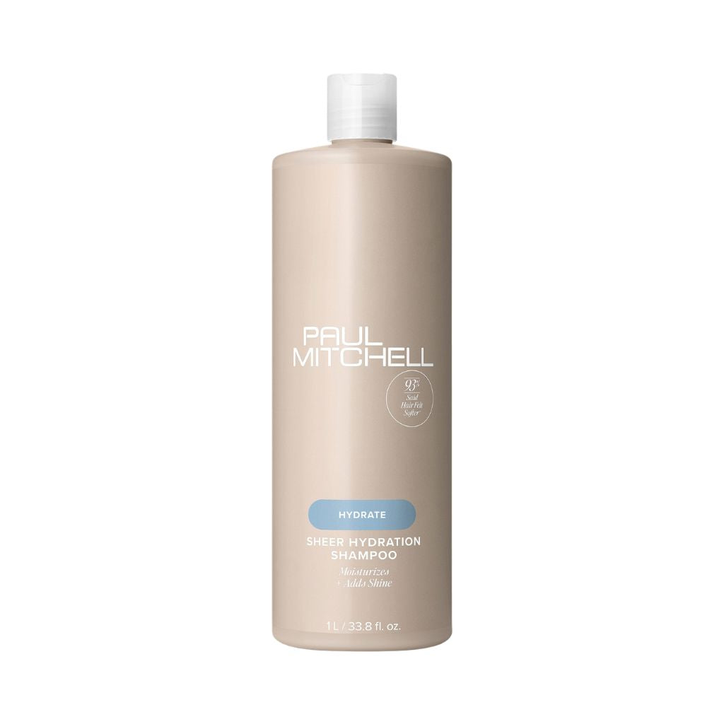 Paul Mitchell Sheer Hydration Shampoo 1L for Dry Hair - Zennkai