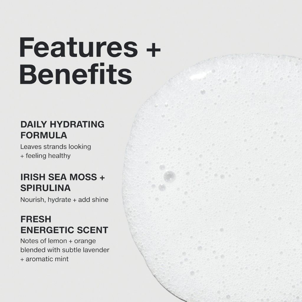 Paul Mitchell Sheer Hydration Shampoo 1L for Dry Hair Key Benefits - Zennkai