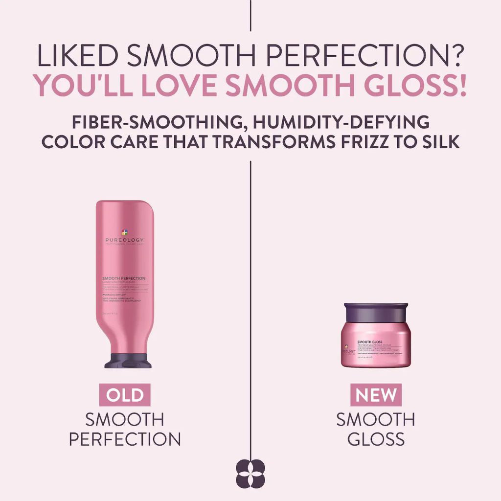 Pureology Smooth Gloss Treatment Mask Old vs New Packaging  - Zennkai