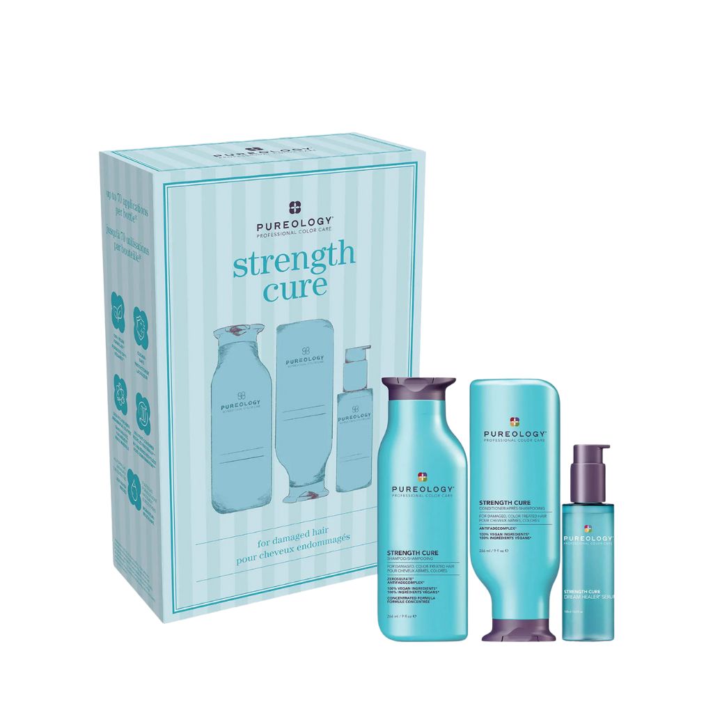 Pureology Strength Cure for Damaged Hair Set - Zennkai