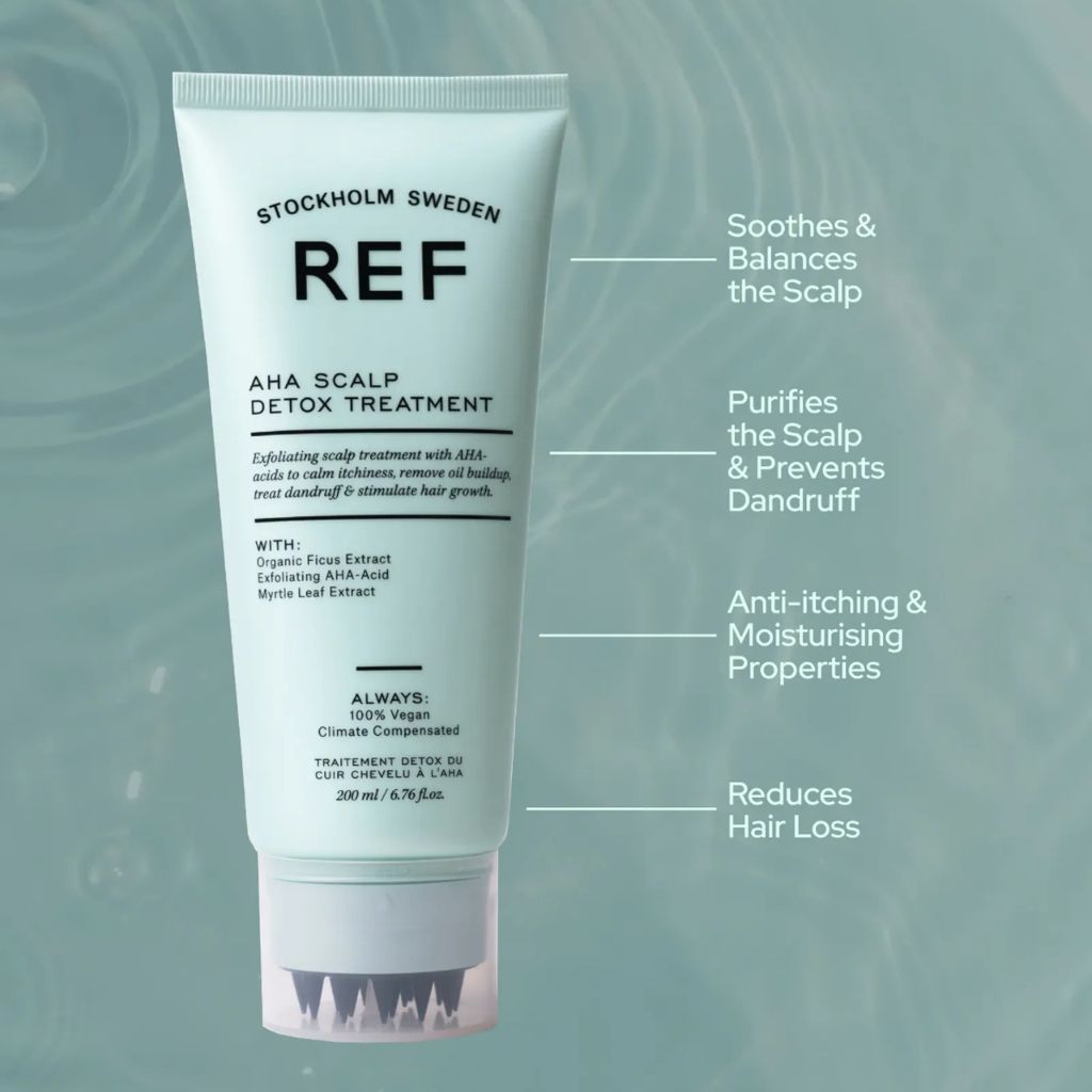REF Stockholm AHA Scalp Detox Treatment What it Does - Zennkai