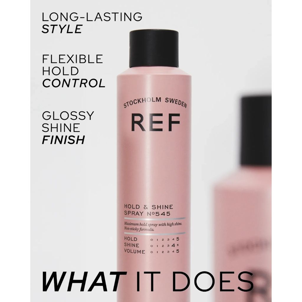 REF Stockholm Hold & Shine Spray for Maximum Hold & Shine What it Does - Zennkai