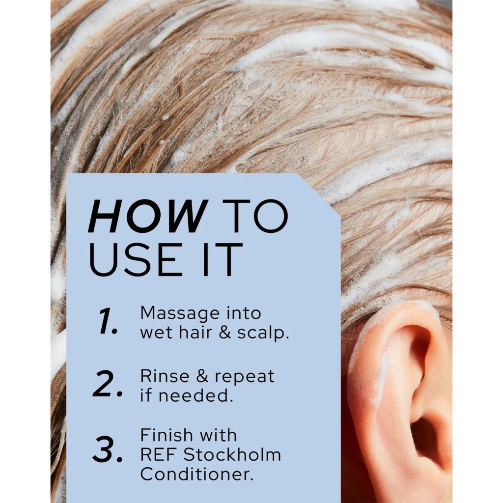 REF Stockholm Intense Hydrate Shampoo How to Use - Zennkai