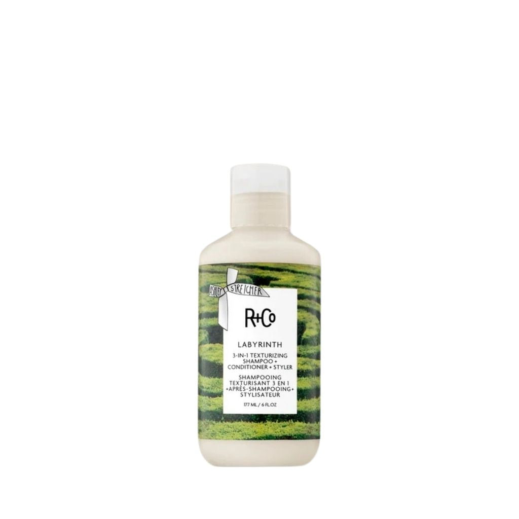 R+Co LABYRINTH 3-in-1 Texturizing Shampoo + Conditioner + Styler