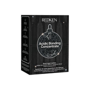 Redken Acidic Bonding Concentrate Holiday Set with shampoo, conditioner and free treatment in black holiday gift box