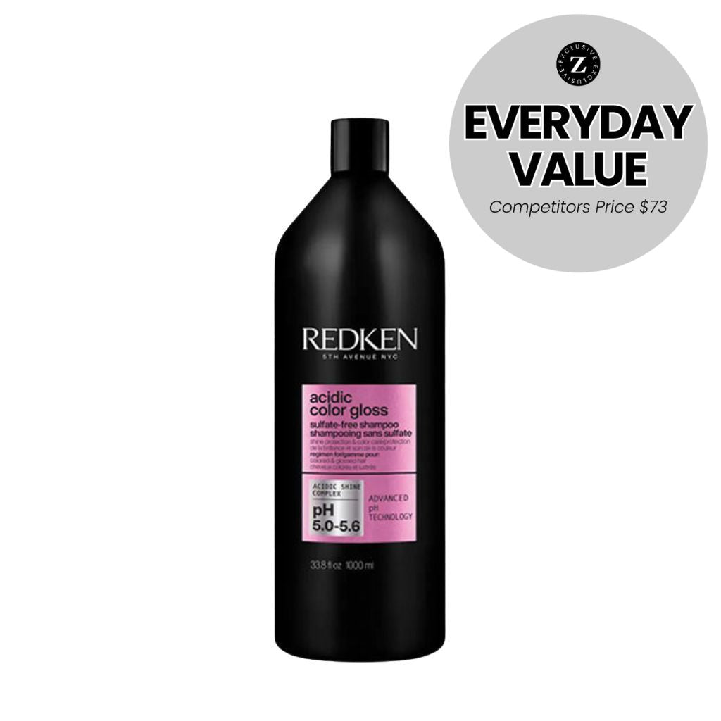 Redken Acidic Color Gloss Sulfate-Free Shampoo 1L - Zennkai