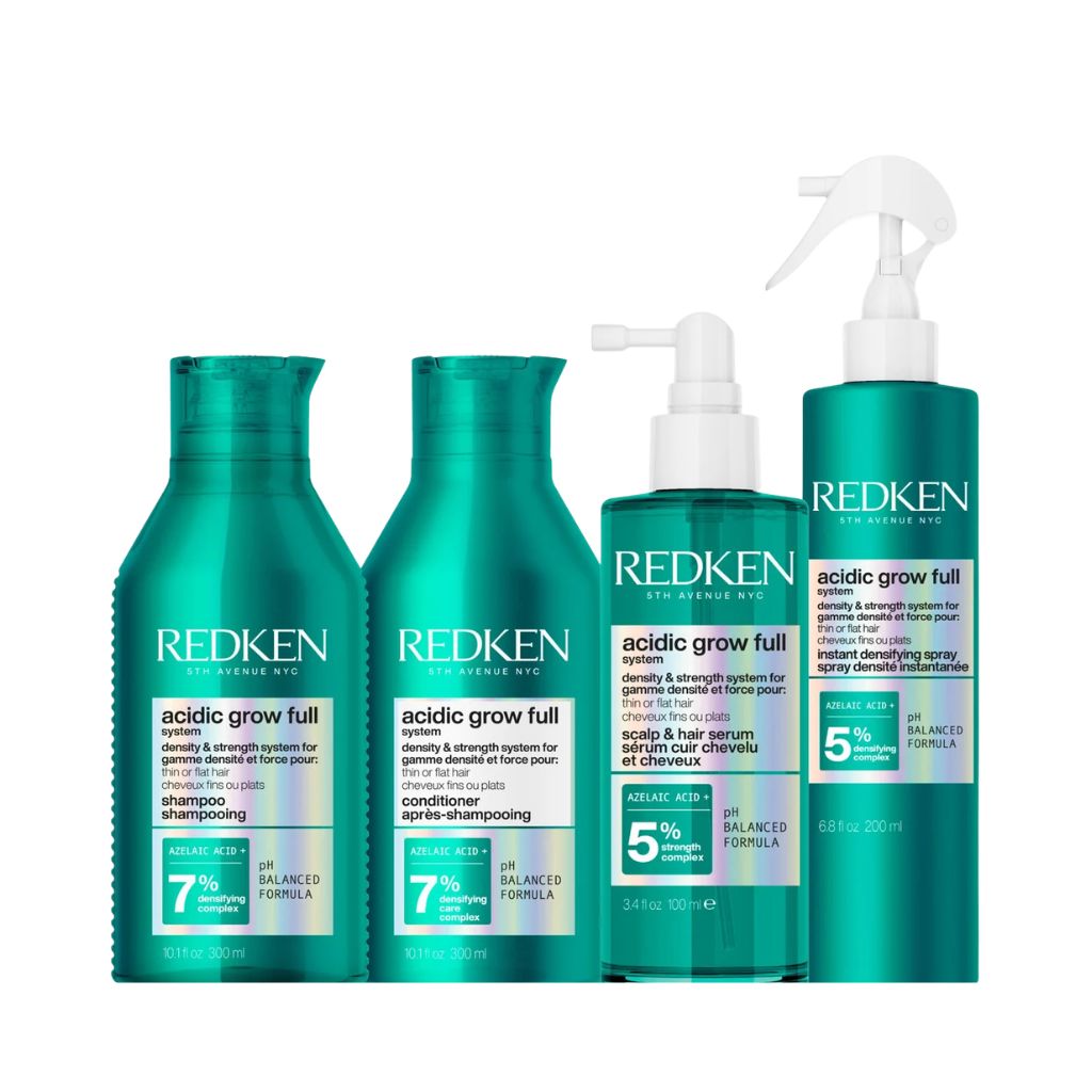 Redken Acidic Grow Full Bundle for Thinning or Flat Hair - Zennkai