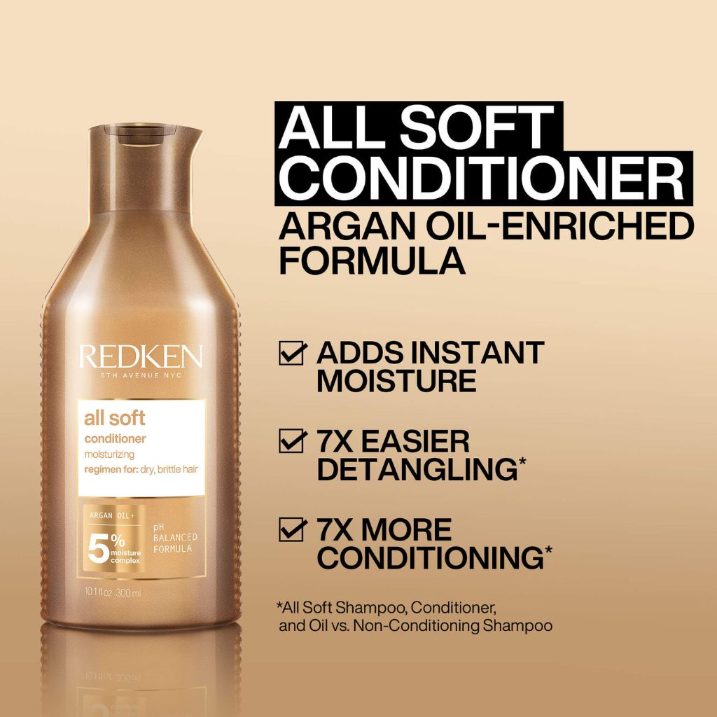 Redken All Soft Conditioner 1L - Zennkai