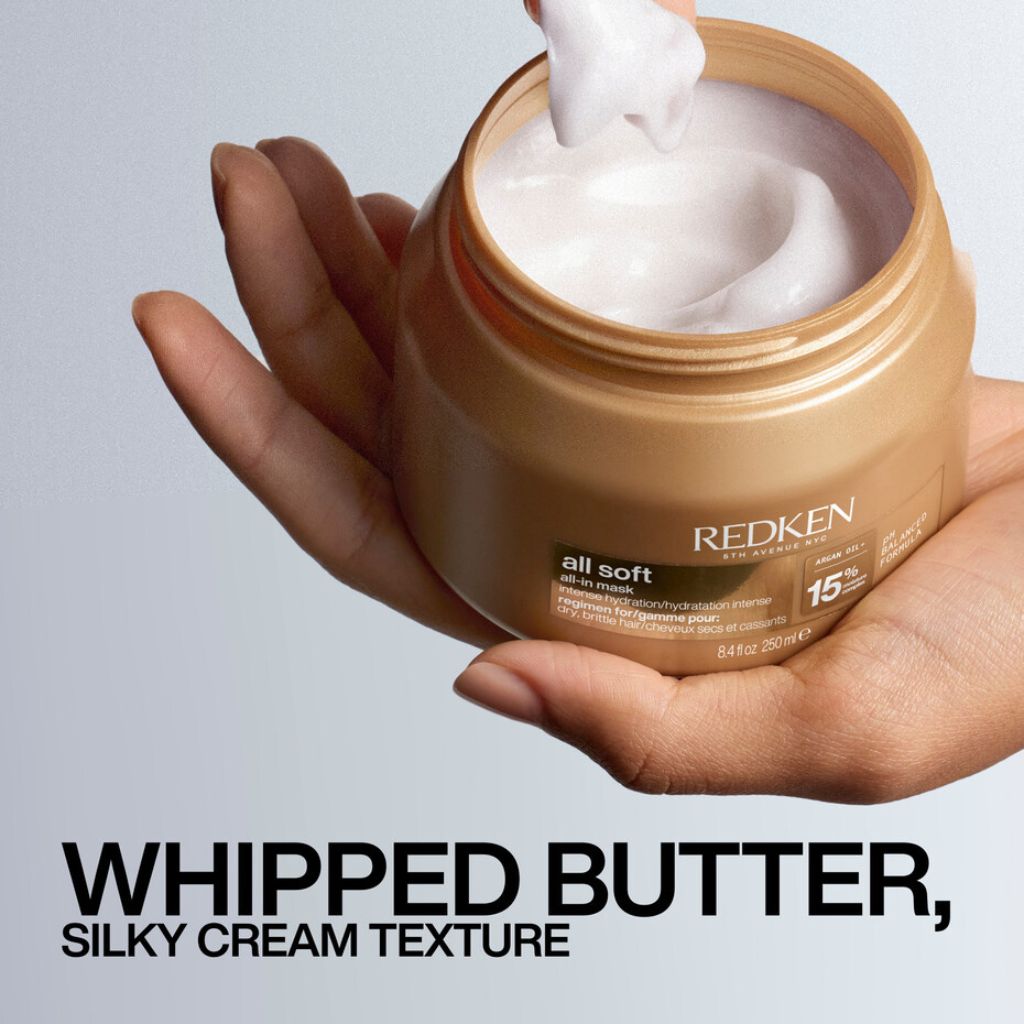 Redken All Soft All-in Mask for Dry Hair Product Texture - Zennkai