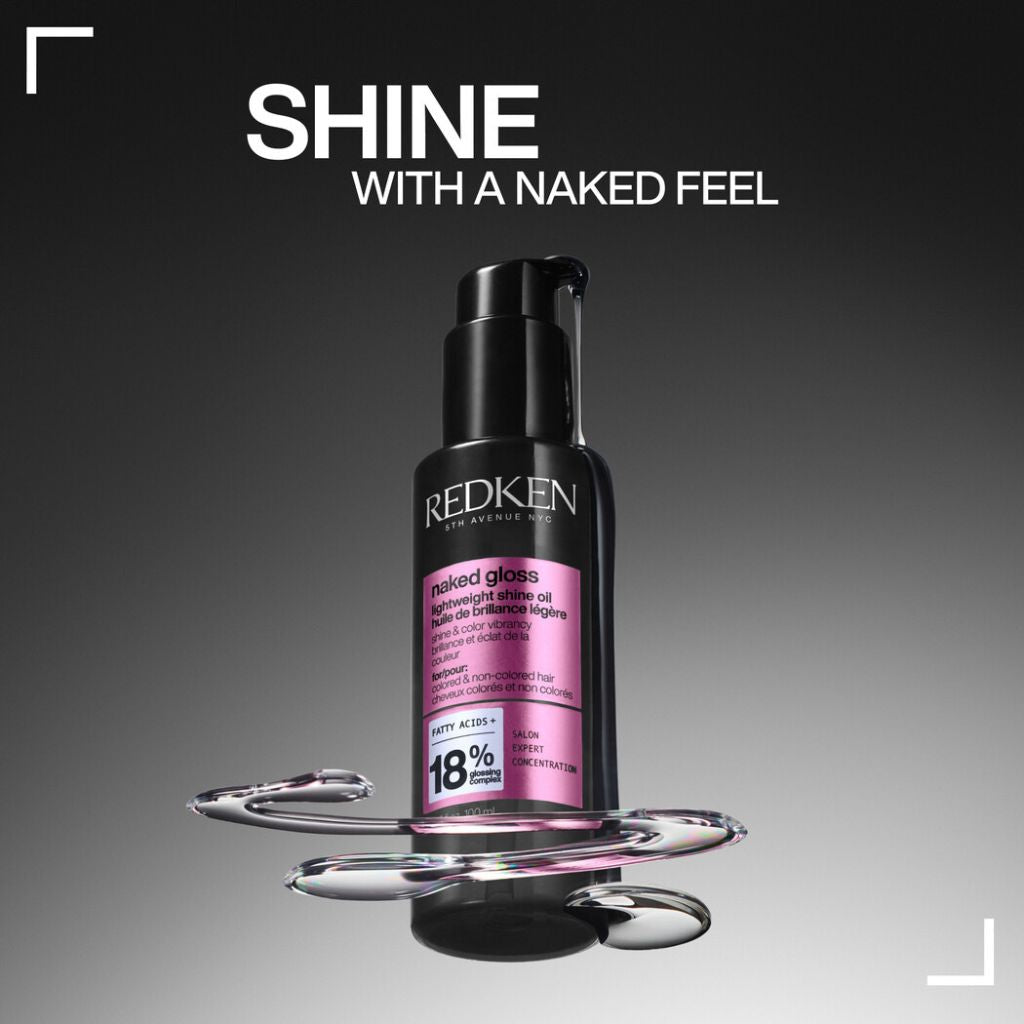 Redken Naked Gloss Lightweight Shine Oil - Zennkai