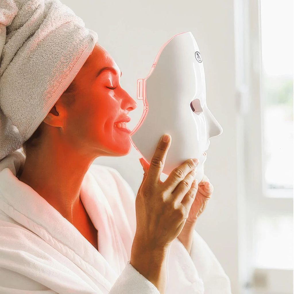 Relaxus Beauty LED Light Therapy Face Mask for All Skin Types How to Use - Zennkai