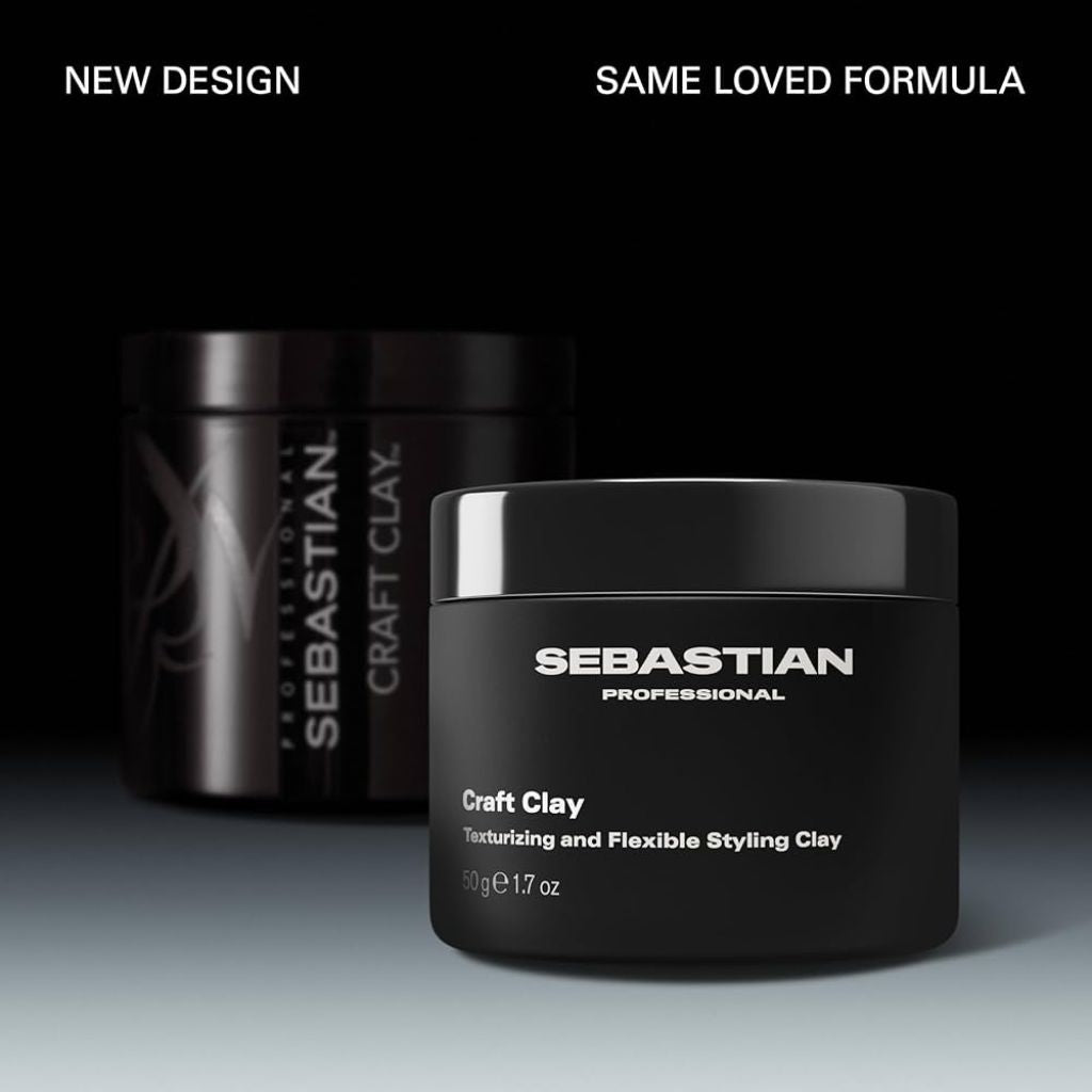 Sebastian Professional Craft Clay for Texture & Flexiblity Old vs New Packaging - Zennkai