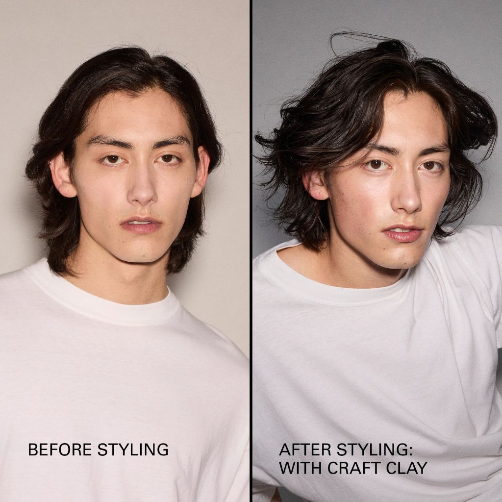 Sebastian Professional Craft Clay for Texture & Flexiblity Before and After Use - Zennkai