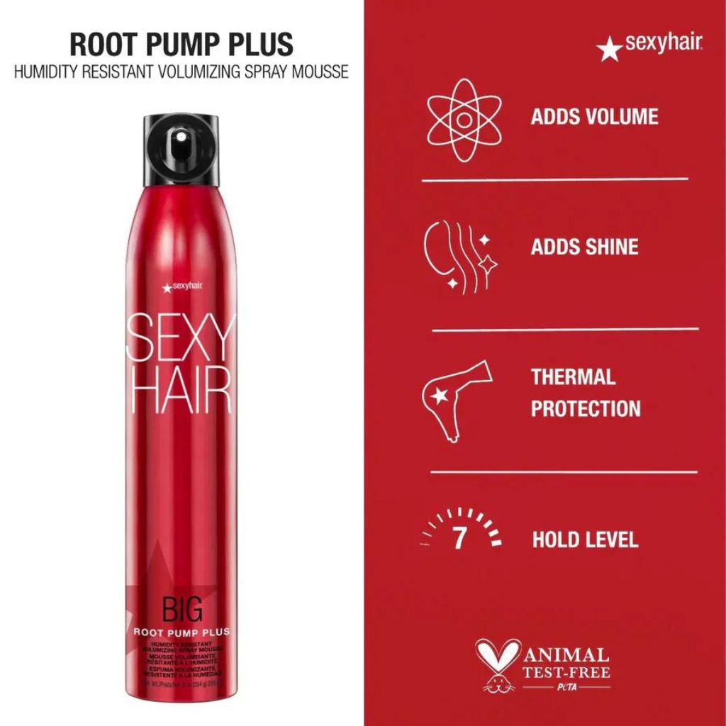 Big Sexy Hair Root Pump Plus Volumizing Spray Mousse