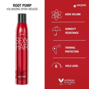 Big Sexy Hair Root Pump Volumizing Spray Mousse