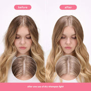 VERB Dry Shampoo for Light Hair Before and After - Zennkai