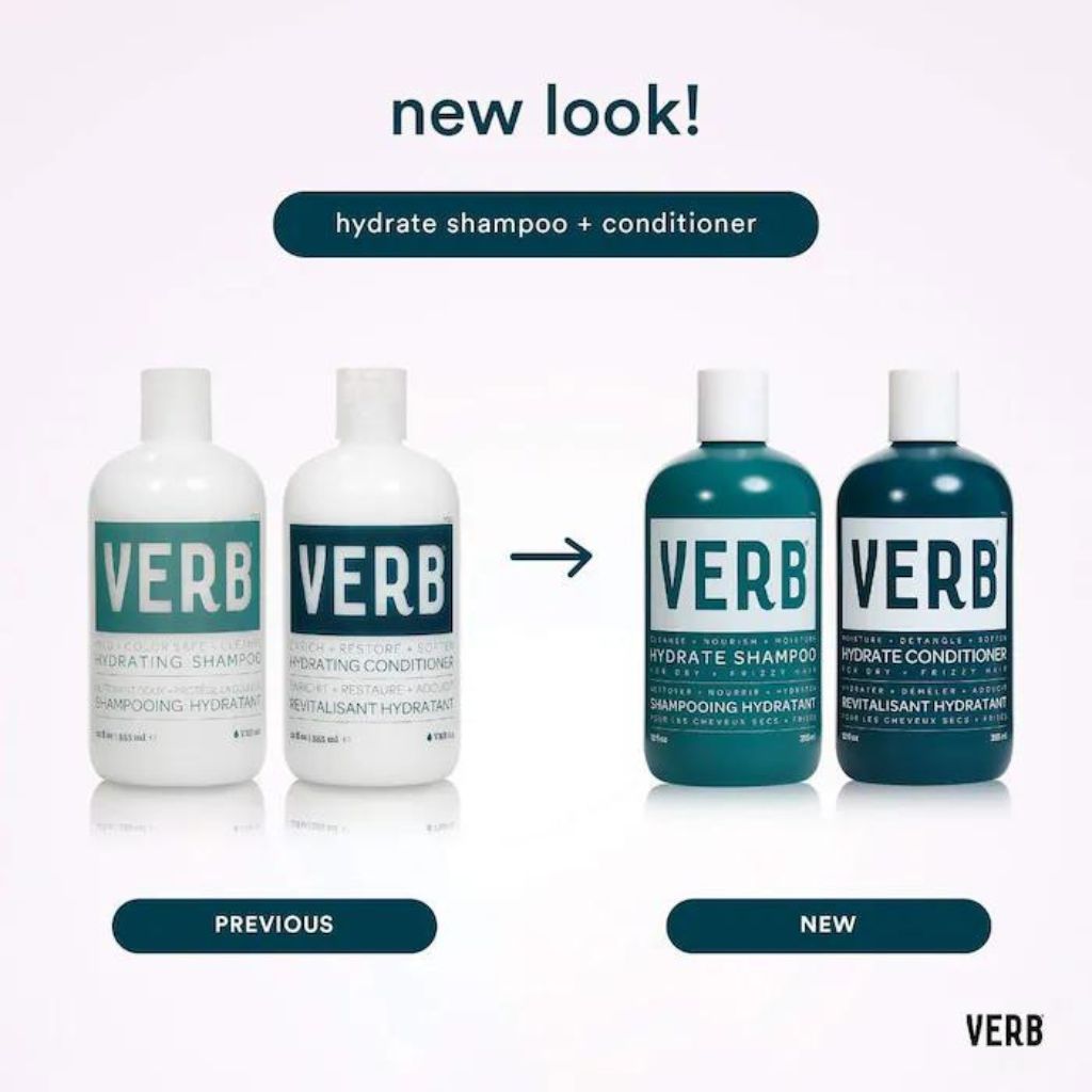 VERB Hydrate Shampoo New Packaging