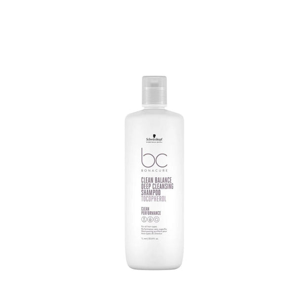 Schwarzkopf BC Bonacure Clean Balance Deep Cleansing Shampoo 1L [LAST CHANCE]