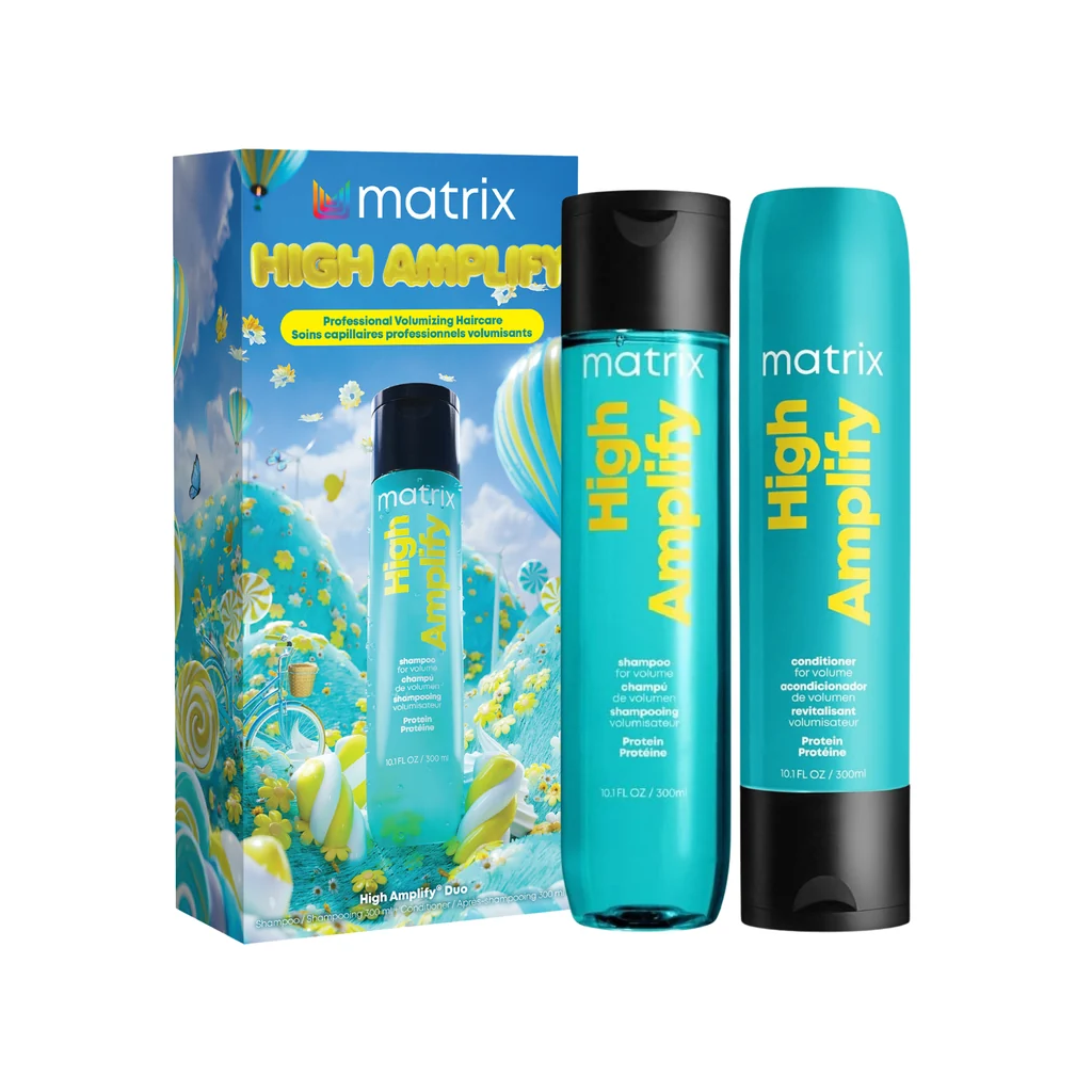 Matrix High Amplify Holiday Duo — volumizing shampoo and conditioner gift set