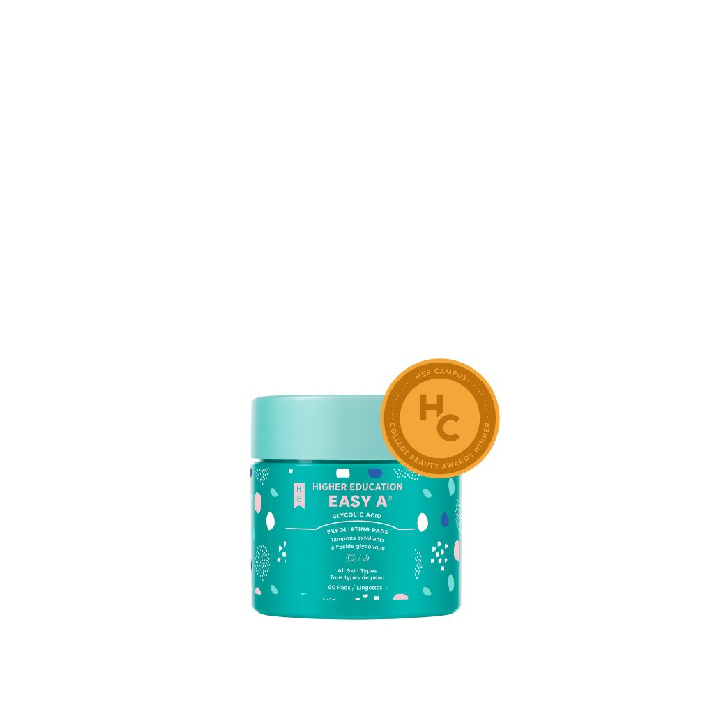 Higher Education EASY A® Glycolic Acid Exfoliating Pads - Zennkai