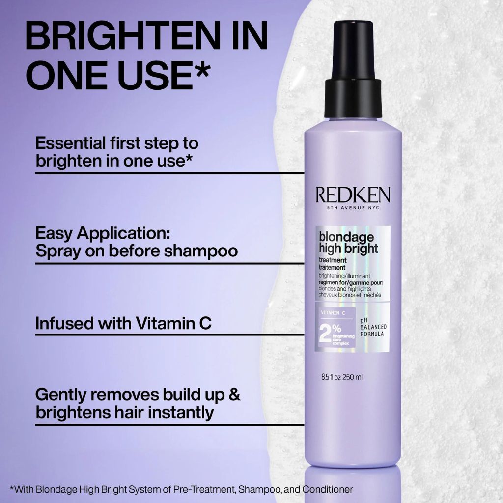 Redken Blondage High Bright Pre-Shampoo Treatment [LAST CHANCE] - Zennkai