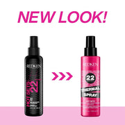 Redken Thermal Spray 22: Hot Sets High Hold Heat Protecting Spray - Zennkai