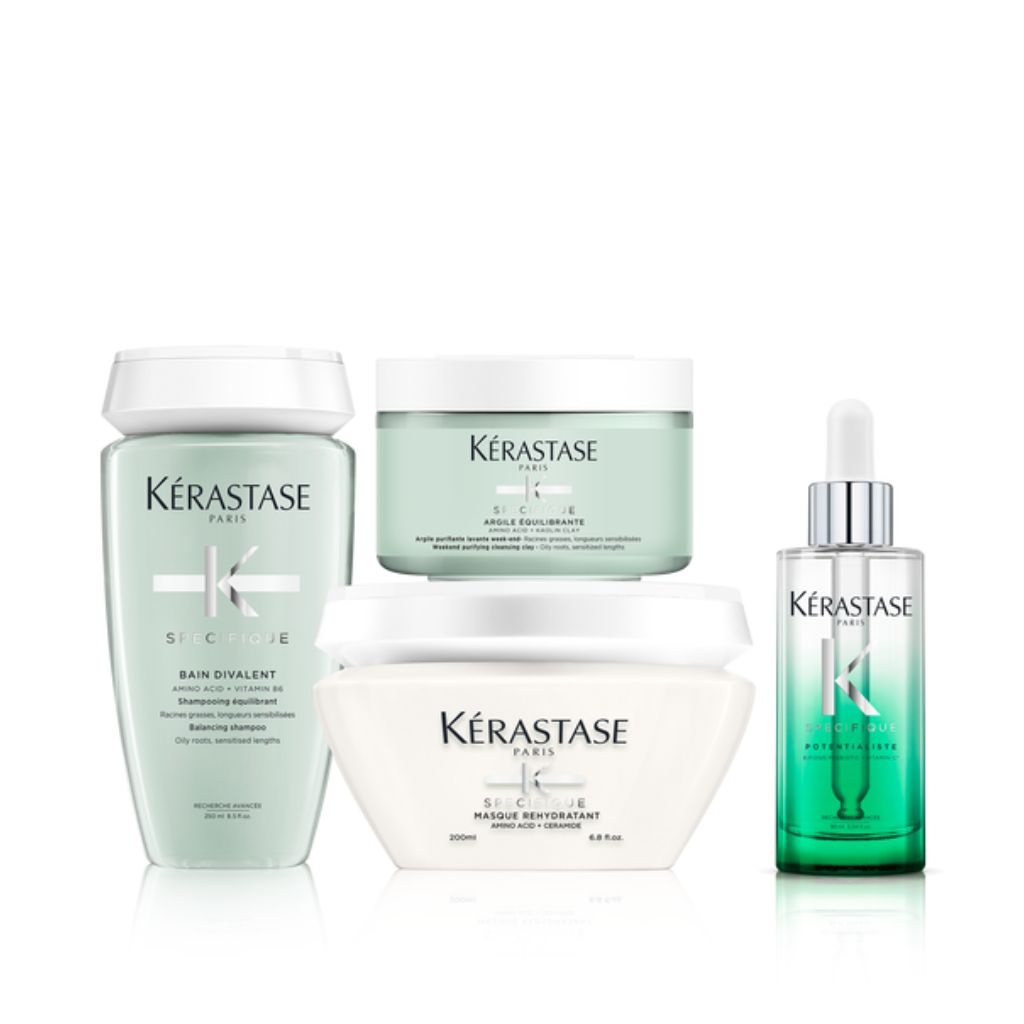 Kerastase Spécifique Scalp Balancing Bundle for Oily Scalp - Zennkai