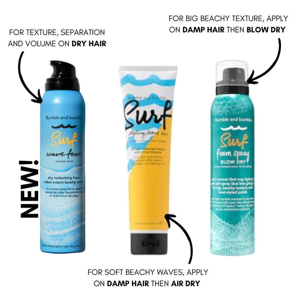 Bumble and bumble. Surf Wave Foam
