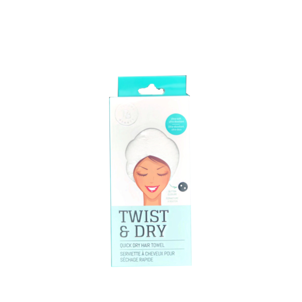 Relaxus Beauty Twist & Dry Quick Drying Hair Towel - Zennkai