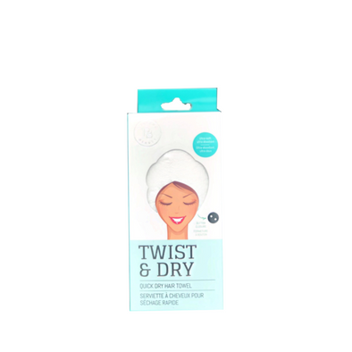 Relaxus Beauty Twist & Dry Quick Drying Hair Towel