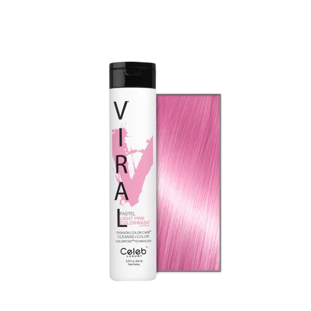 Celeb Luxury Viral Colorwash - Pastel Light Pink - Zennkai